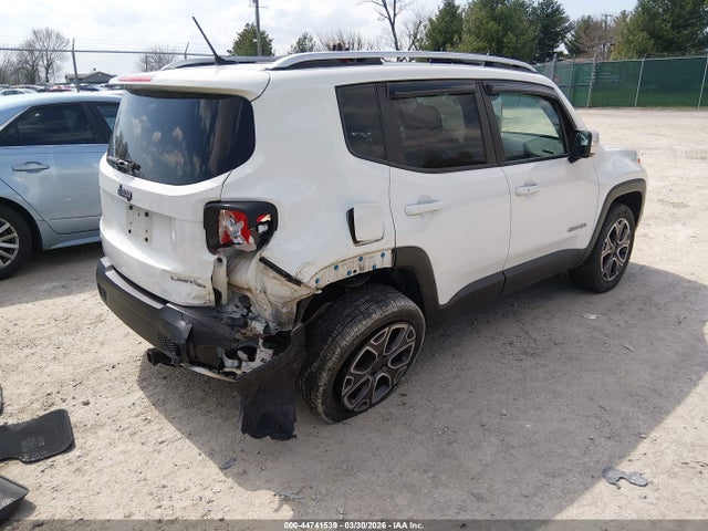 Aukcja sprzedaży 2017 Jeep Renegade Limited 4x4, vin: ZACCJBDB5HPG54354, numer aukcji: 44741539