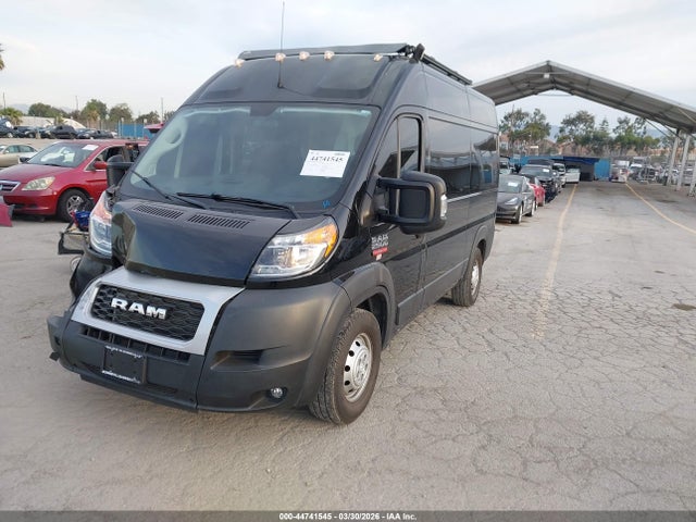 44741545 :رقم المزاد ، 3C6LRVCG2ME577139 vin ، 2021 Ram Promaster 2500 High Roof 136 Wb مزاد بيع