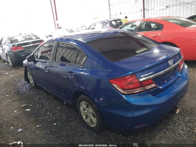 44741625 :رقم المزاد ، 19XFB2F55FE225470 vin ، 2015 Honda Civic Lx مزاد بيع