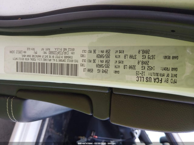 Aukcja sprzedaży 2015 Jeep Grand Cherokee Overland, vin: 1C4RJFCGXFC226683, numer aukcji: 44741644