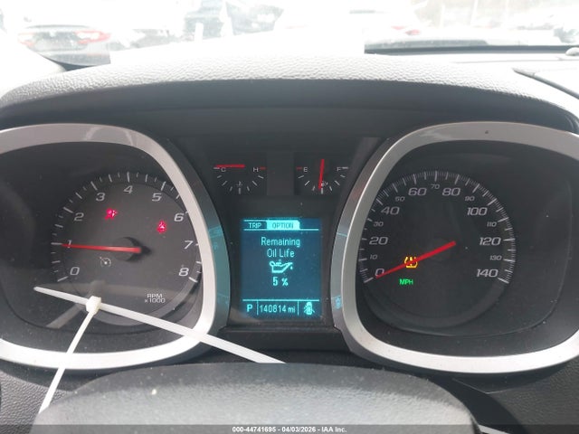 2017 Chevrolet Equinox Ls მანქანა იყიდება აუქციონზე, vin: 2GNALBEK5H1537424, აუქციონის ნომერი: 44741695