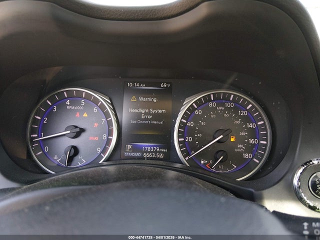 2014 Infiniti Q50 Premium მანქანა იყიდება აუქციონზე, vin: JN1BV7AR6EM701922, აუქციონის ნომერი: 44741728