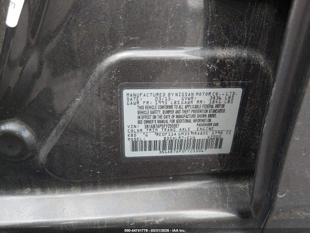 Продаж на аукціоні авто 2015 Nissan Sentra Sr, vin: 3N1AB7AP5FY255067, номер лоту: 44741779
