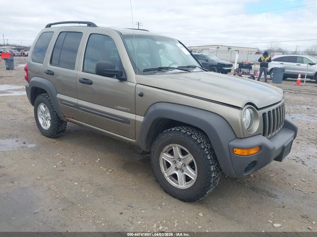 2004 Jeep Liberty Sport მანქანა იყიდება აუქციონზე, vin: 1J4GL48K44W272454, აუქციონის ნომერი: 44741801