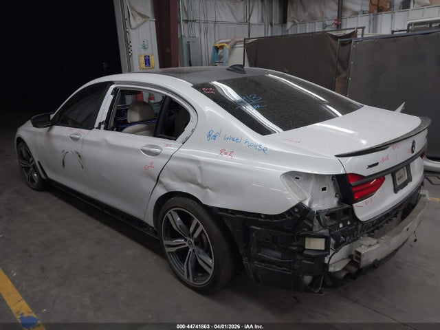 44741803 :رقم المزاد ، WBA7F2C52GG420972 vin ، 2016 Bmw 750i Xdrive مزاد بيع