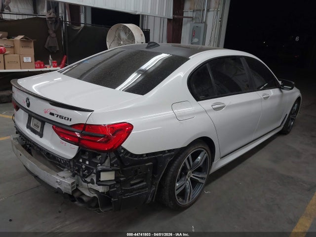 44741803 :رقم المزاد ، WBA7F2C52GG420972 vin ، 2016 Bmw 750i Xdrive مزاد بيع