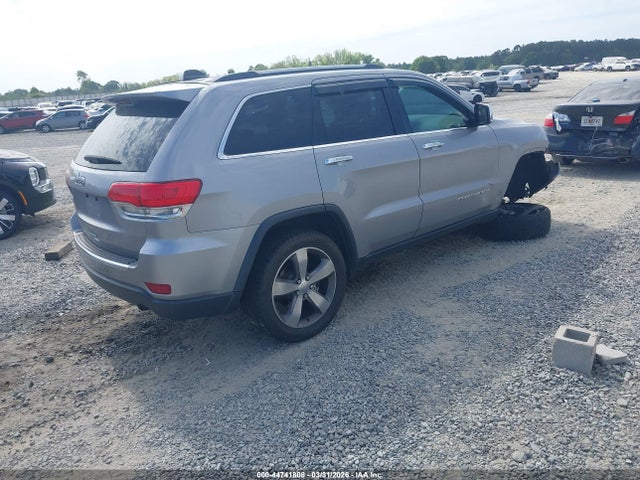 Продажа на аукционе авто 2016 Jeep Grand Cherokee Limited, vin: 1C4RJEBGXGC306983, номер лота: 44741808