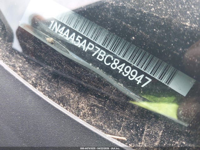 Aukcja sprzedaży 2011 Nissan Maxima 3.5 Sv, vin: 1N4AA5AP7BC849947, numer aukcji: 44741825