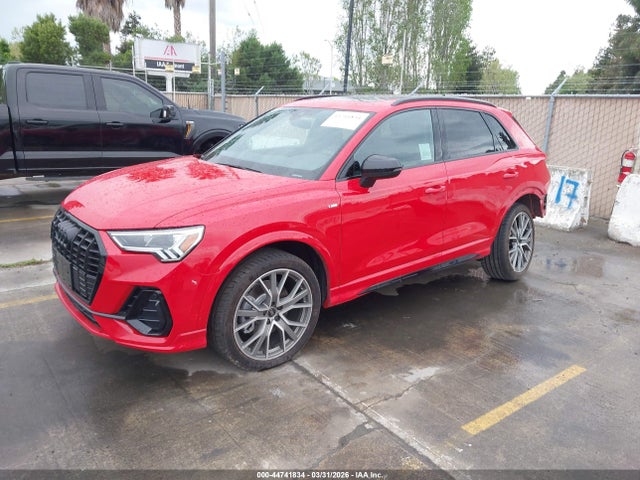 Продажа на аукционе авто 2025 Audi Q3 Premium 45 Tfsi S Line Quattro Tiptronic, vin: WA1EECF33S1074918, номер лота: 44741834