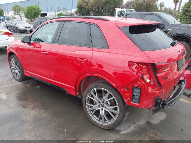 Продажа на аукционе авто 2025 Audi Q3 Premium 45 Tfsi S Line Quattro Tiptronic, vin: WA1EECF33S1074918, номер лота: 44741834