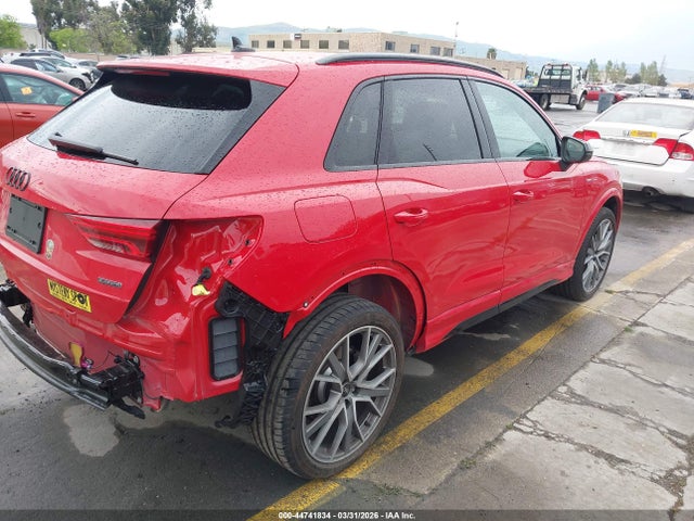 Продажа на аукционе авто 2025 Audi Q3 Premium 45 Tfsi S Line Quattro Tiptronic, vin: WA1EECF33S1074918, номер лота: 44741834