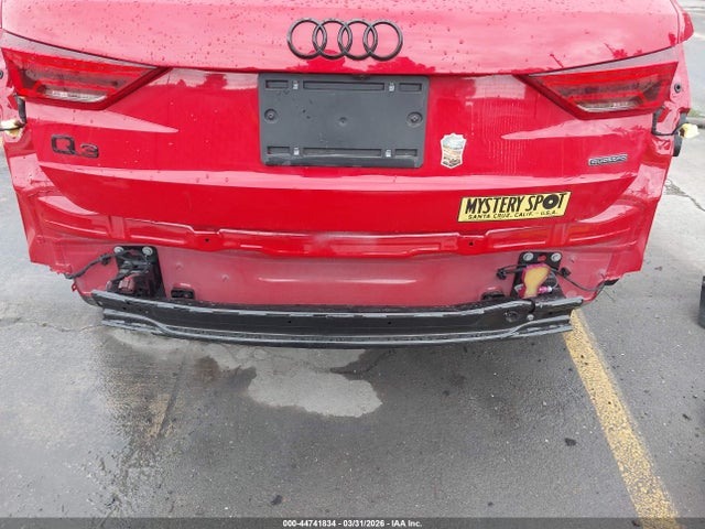 Продажа на аукционе авто 2025 Audi Q3 Premium 45 Tfsi S Line Quattro Tiptronic, vin: WA1EECF33S1074918, номер лота: 44741834