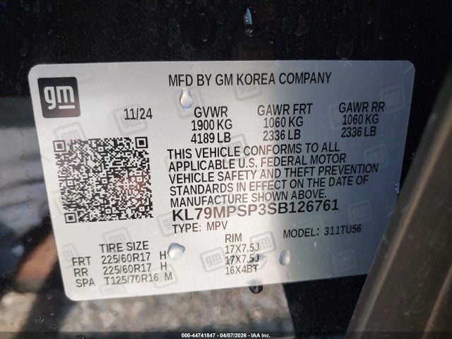 2025 CHEVROLET TRAILBLAZER KL79MPSP3SB126761 Photo 8