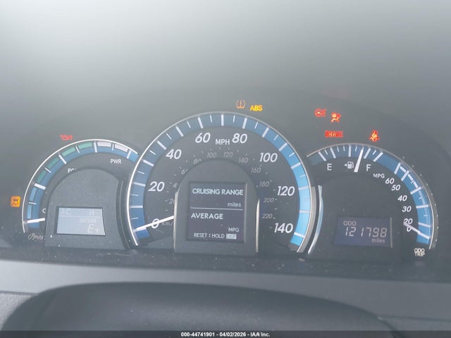 44741901 :رقم المزاد ، 4T1BD1FK4CU007120 vin ، 2012 Toyota Camry Hybrid Xle مزاد بيع
