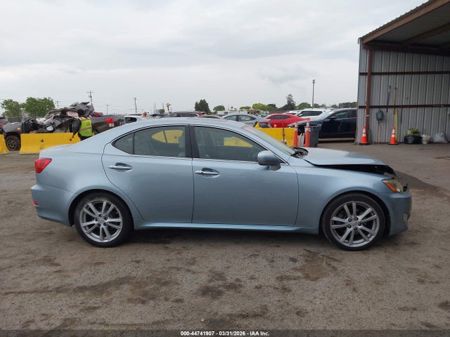 Продажа на аукционе авто 2007 Lexus Is 250, vin: JTHBK262975045571, номер лота: 44741907