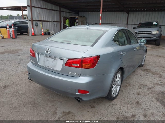 Продажа на аукционе авто 2007 Lexus Is 250, vin: JTHBK262975045571, номер лота: 44741907