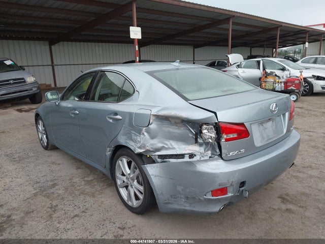 Продажа на аукционе авто 2007 Lexus Is 250, vin: JTHBK262975045571, номер лота: 44741907