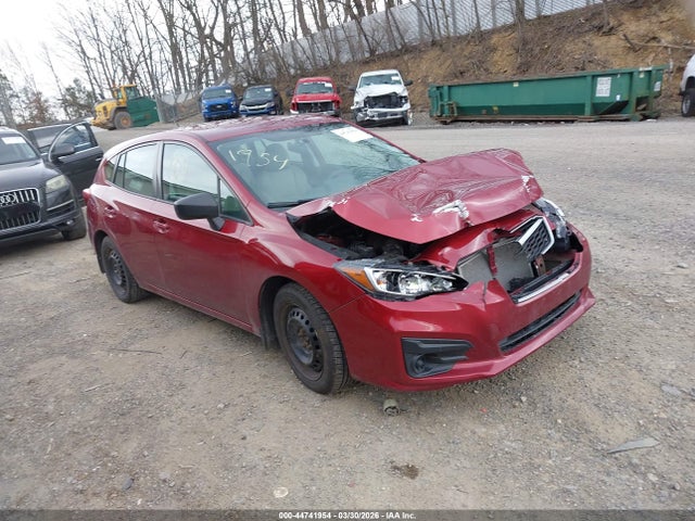 Aukcja sprzedaży 2018 Subaru Impreza 2.0i, vin: 4S3GTAA61J1701866, numer aukcji: 44741954