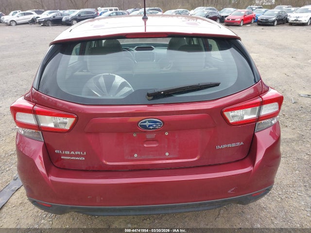 Aukcja sprzedaży 2018 Subaru Impreza 2.0i, vin: 4S3GTAA61J1701866, numer aukcji: 44741954