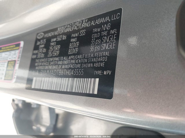 5NMMADTB6TH043555 Genesis Gv70 2.5t