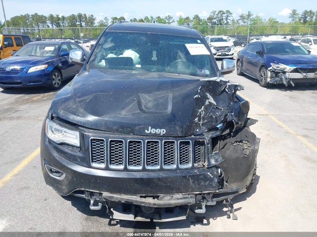 44741974 :رقم المزاد ، 1C4RJFCT8FC762674 vin ، 2015 Jeep Grand Cherokee Overland مزاد بيع