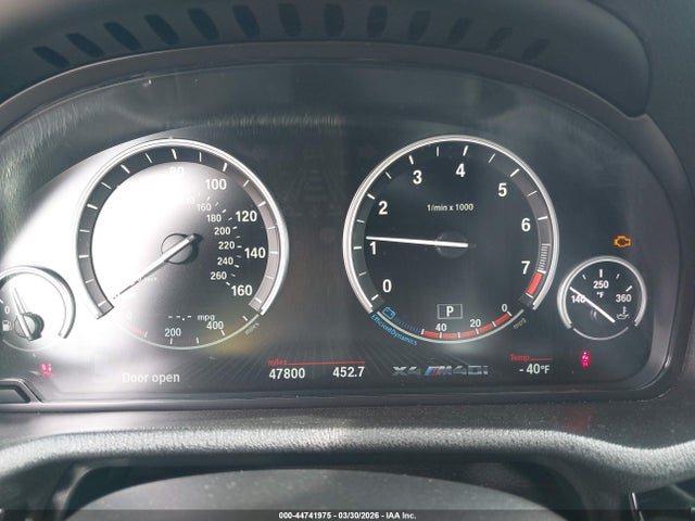 5UXXW7C58J0W65032 BMW X4 M40i