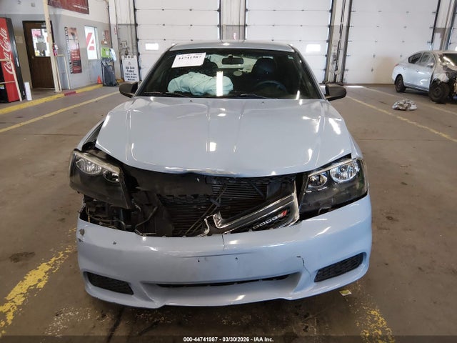 44741987 :رقم المزاد ، 1C3CDZABXDN661716 vin ، 2013 Dodge Avenger Se مزاد بيع