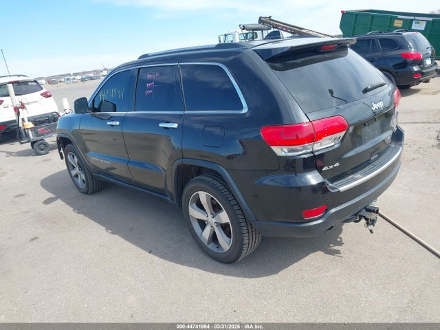 Продажа на аукционе авто 2014 Jeep Grand Cherokee Limited, vin: 1C4RJFBG8EC486032, номер лота: 44741994
