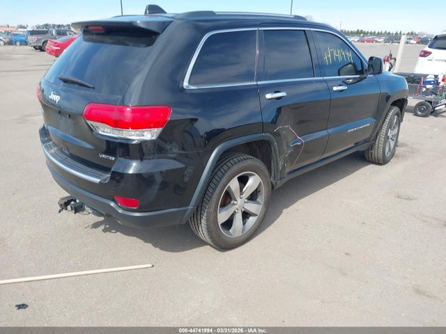 Продажа на аукционе авто 2014 Jeep Grand Cherokee Limited, vin: 1C4RJFBG8EC486032, номер лота: 44741994