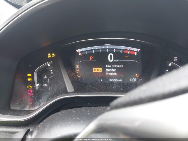 44742136 :رقم المزاد ، 2HKRW2H51KH614529 vin ، 2019 Honda Cr-v Ex مزاد بيع