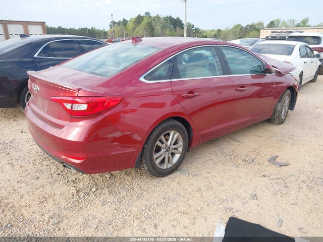 44742195 :رقم المزاد ، 5NPE24AF0GH307790 vin ، 2016 Hyundai Sonata Se مزاد بيع