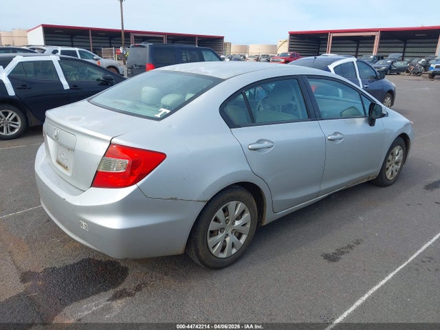 Aukcja sprzedaży 2012 Honda Civic Lx, vin: 2HGFB2F53CH573902, numer aukcji: 44742214