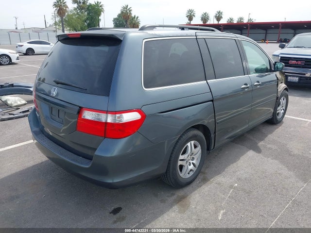 2006 Honda Odyssey Ex-l მანქანა იყიდება აუქციონზე, vin: 5FNRL38696B448076, აუქციონის ნომერი: 44742221