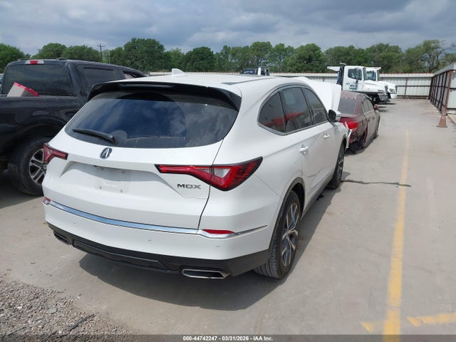 Auction sale of the 2024 Acura Mdx Technology Package, vin: 5J8YD9H49RL005052, lot number: 44742247