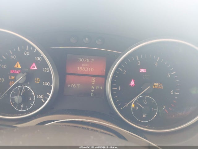 44742250 :رقم المزاد ، 4JGBB86EX7A213879 vin ، 2007 Mercedes-benz Ml 350 4matic مزاد بيع