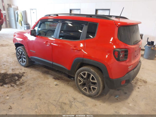 Продажа на аукционе авто 2018 Jeep Renegade Latitude 4x4, vin: ZACCJBBB5JPH36836, номер лота: 44742290