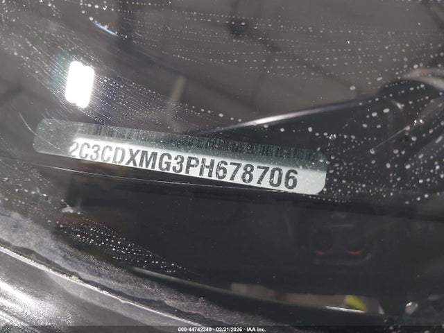 Продаж на аукціоні авто 2023 Dodge Charger Gt Awd, vin: 2C3CDXMG3PH678706, номер лоту: 44742340