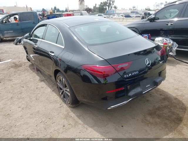 Aukcja sprzedaży 2025 Mercedes-benz Cla 250 Coupe 4matic, vin: W1K5J4HB5SN555229, numer aukcji: 44742366