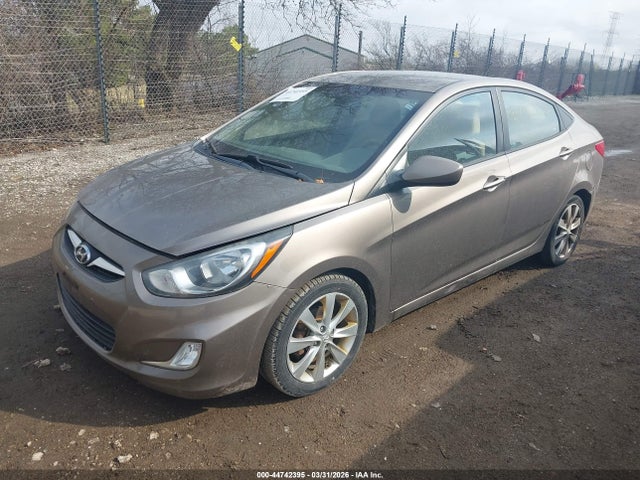 2013 HYUNDAI ACCENT KMHCU4AE9DU419493 Photo 1