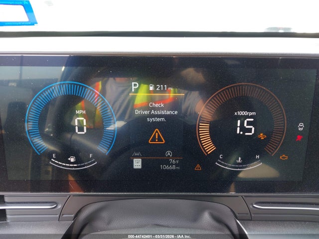44742401 :رقم المزاد ، KM8HA3ABXTU372407 vin ، 2026 Hyundai Kona Se مزاد بيع