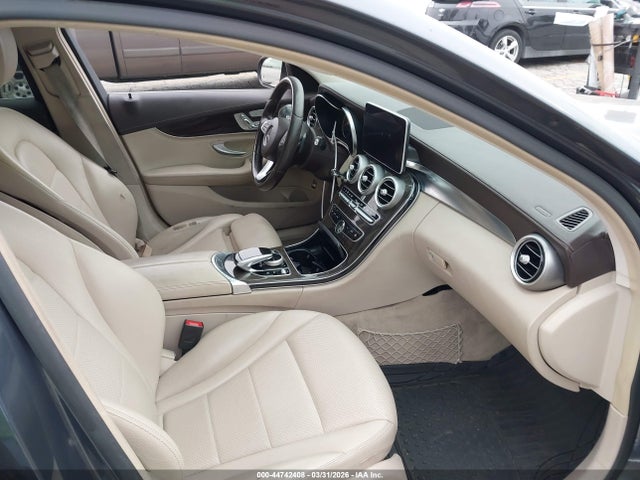 44742408 :رقم المزاد ، 55SWF4KB0FU033653 vin ، 2015 Mercedes-benz C 300 Luxury 4matic مزاد بيع