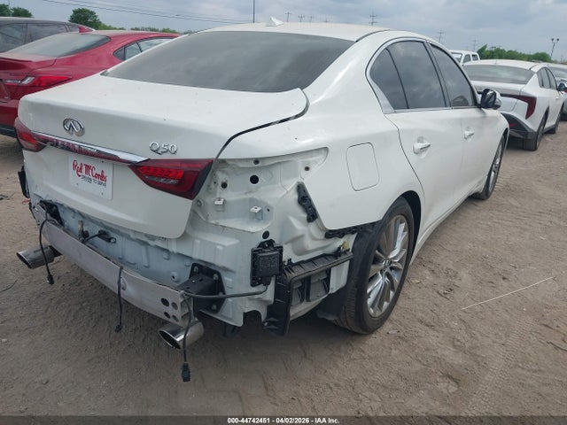 Aukcja sprzedaży 2023 Infiniti Q50 Luxe, vin: JN1EV7BPXPM510498, numer aukcji: 44742451