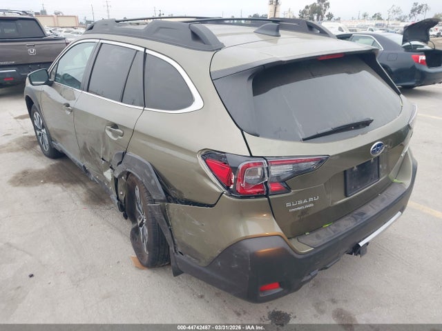 2025 Subaru Outback Limited მანქანა იყიდება აუქციონზე, vin: 4S4BTANC8S3157913, აუქციონის ნომერი: 44742487