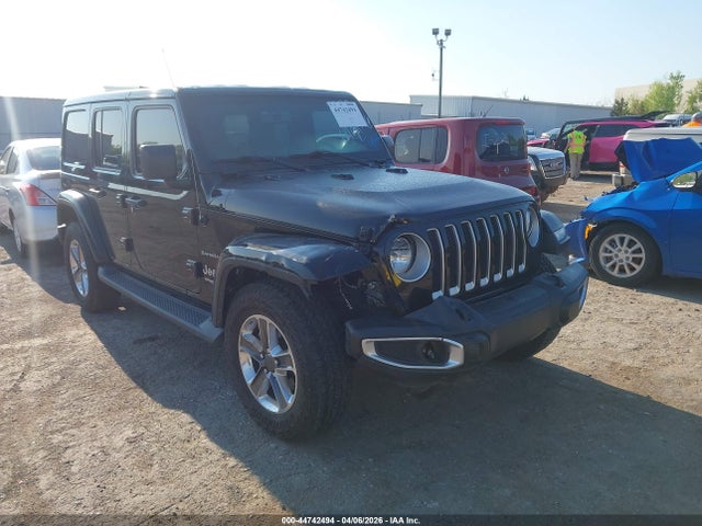 2021 Jeep Wrangler Unlimited Sahara 4x4 მანქანა იყიდება აუქციონზე, vin: 1C4HJXEN6MW695570, აუქციონის ნომერი: 44742494