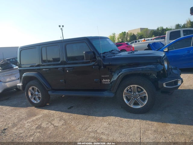 2021 Jeep Wrangler Unlimited Sahara 4x4 მანქანა იყიდება აუქციონზე, vin: 1C4HJXEN6MW695570, აუქციონის ნომერი: 44742494