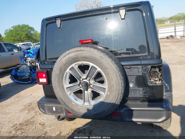 2021 Jeep Wrangler Unlimited Sahara 4x4 მანქანა იყიდება აუქციონზე, vin: 1C4HJXEN6MW695570, აუქციონის ნომერი: 44742494