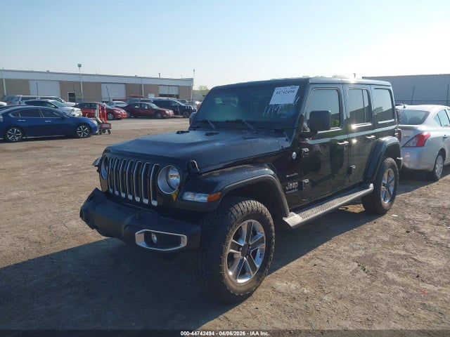 2021 Jeep Wrangler Unlimited Sahara 4x4 მანქანა იყიდება აუქციონზე, vin: 1C4HJXEN6MW695570, აუქციონის ნომერი: 44742494