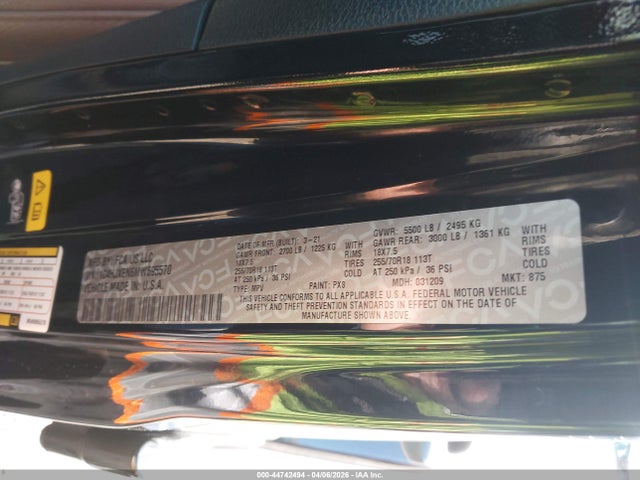 2021 Jeep Wrangler Unlimited Sahara 4x4 მანქანა იყიდება აუქციონზე, vin: 1C4HJXEN6MW695570, აუქციონის ნომერი: 44742494