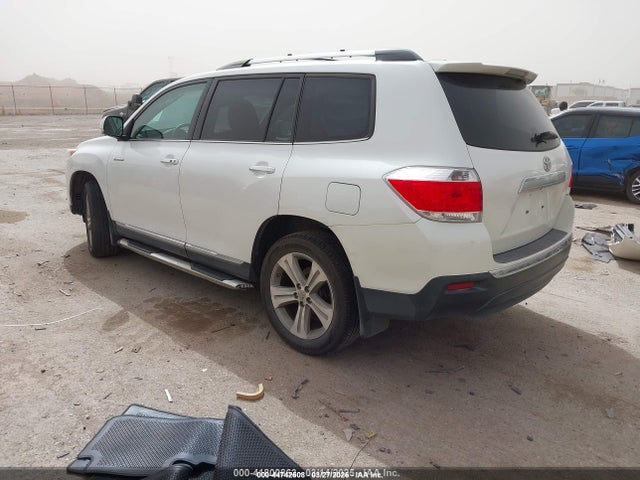 2012 Toyota Highlander Limited V6 მანქანა იყიდება აუქციონზე, vin: 5TDYK3EH5CS078367, აუქციონის ნომერი: 44742508