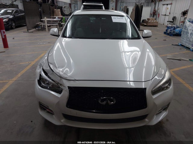 2017 Infiniti Q50 3.0t Premium მანქანა იყიდება აუქციონზე, vin: JN1EV7AP0HM731580, აუქციონის ნომერი: 44742646